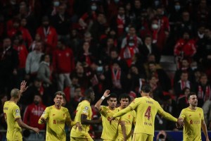 Liverpool doblegó al Benfica y se acerca a las semifinales de Champions