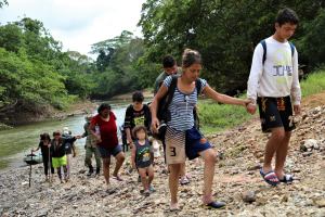 Se duplicaron los menores de edad que cruzan la selva del Darién, incluso venezolanos