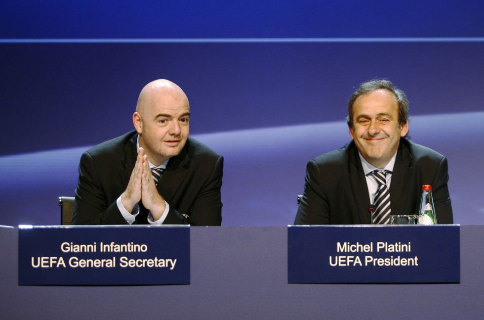 Platini denuncia a Infantino por un complot para apartarle de la Fifa