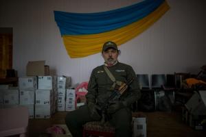 El “comandante” venezolano de Ucrania (FOTOS)
