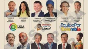 El Tiempo: Los bienes de los candidatos de Colombia a la Presidencia y sus fórmulas