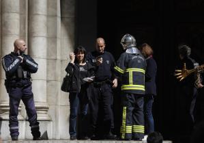 El agresor del cuchillo en una iglesia de Niza es un desequilibrado mental, según autoridades