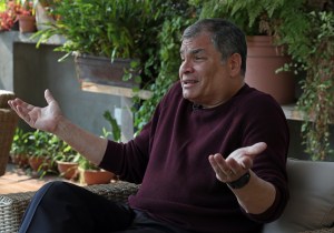 Bélgica ha concedido asilo político a Rafael Correa