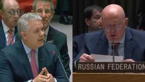 Duque se las cantó a Rusia en la ONU: “No tienen moral, deben parar la guerra ya”
