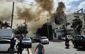 Un muerto y tres heridos en incendio ocurrido en televisora dominicana