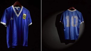 “Mano de Dios”: subastan camiseta de Maradona contra Inglaterra en 1986 y esperan conseguir una cifra millonaria
