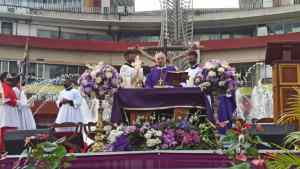 “Nosotros también somos un Nazareno”: Cardenal Baltazar Porras tras presidir misa en Caracas (Video)