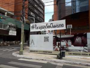 “Paraguay sin chavismo”: Protestaron en Asunción por presunto viaje de Iris Varela (FOTOS)