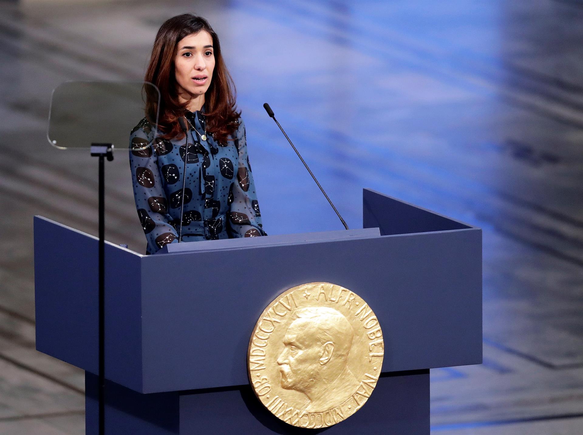 La premio Nobel de la Paz Nadia Murad presenta guía para responder a violencia sexual en guerras