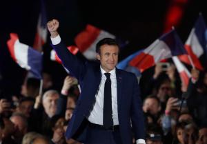 Johnson felicita a Macron por su reelección como presidente de Francia