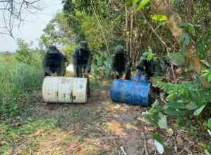 Fanb localiza campamento de supuestos terroristas colombianos en zona forestal de Apure