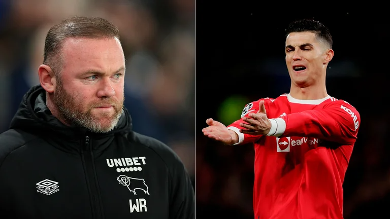 Nuevo round en la pelea de leyendas del Manchester United: la irónica frase de Rooney contra Cristiano Ronaldo