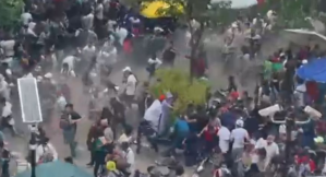 Festival 420 terminó en estampida tras actos violentos en México (Video)