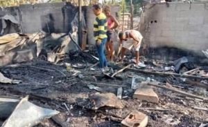 Murió calcinada mientras salvaba a sus dos hijos de un voraz incendio en Aragua