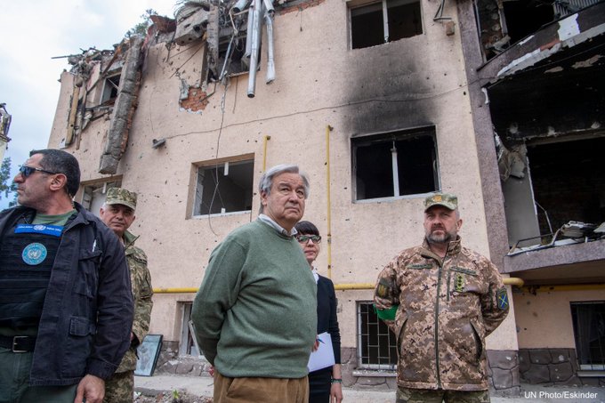 El Consejo de Seguridad de la ONU discutirá el ataque a Kiev durante visita de Guterres