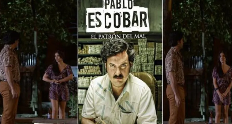 Descubrió un fantasma en una escena de la serie "Pablo Escobar: el pat...