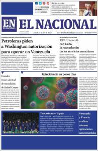 Portadas de este sábado 23 de abril de 2022