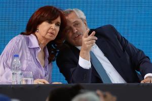 Cristina Fernández de Kirchner negó que tuviera una pelea con el presidente argentino