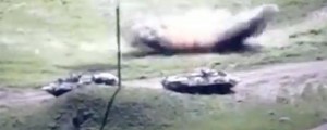 La insólita reacción de unos soldados rusos ante un ataque de la artillería de Ucrania (VIDEO)