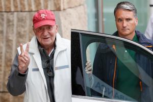 Juan Carlos I se reencuentra en Madrid con su hijo tras casi dos años
