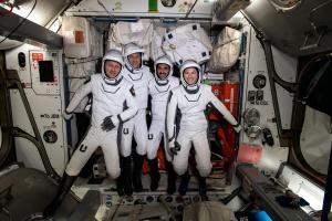 Retornan con éxito los cuatro tripulantes de la misión Crew-3