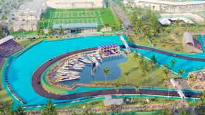El extraño lago ficticio del GP de Miami que se robó todas las miradas en su estreno en la Fórmula Uno