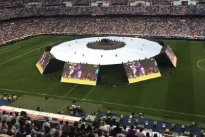 ¡Alucinante! Así se verá la final de Champions en el Santiago Bernabéu