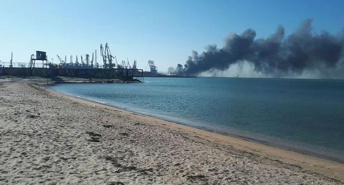 Ucrania afirma que ha destruido dos barcos rusos en el mar Negro