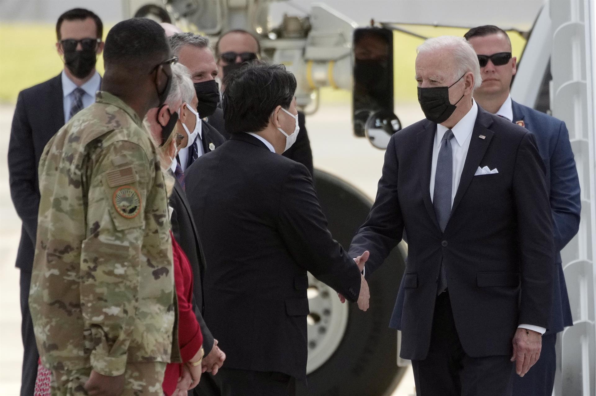 Biden continúa en Japón su gira centrada en reforzar alianzas frente a China