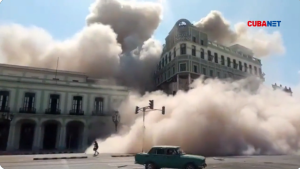 EN VIDEO: Los segundos después de la explosión en el Hotel Saratoga, en La Habana