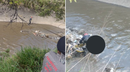OTRO cadaver fue hallado en el Río Guaire a la altura de Quinta Crespo (Foto)