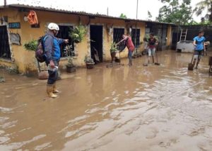 Casi 600 viviendas resultaron afectadas por las lluvias en Mérida