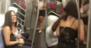 “Por favor, ayúdenme”: mujer suplicó a pasajeros del metro que intervengan en su asalto, pero la ignoraron (VIDEO)