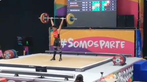 Juegos Suramericanos: Venezolano Yohanderson Flores ganó medalla de plata en levantamiento de pesas