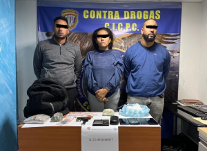 Tres sujetos detenidos por tráfico de drogas en la Alta Florida