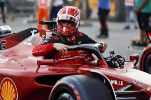 Fórmula Uno: Fallo mecánico obliga a Charles Leclerc a abandonar GP de Azerbaiyán