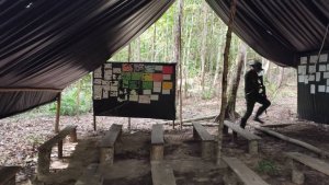 Fanb destruyó campamento usado para narcotráfico de la guerrilla en Zulia