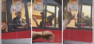 Empleado de Burger King en EEUU le aventó una bebida a un cliente que le reclamaba por su pedido (VIDEO)