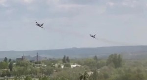 Aparece el video del último vuelo rasante del general ruso Kanamat Botashov antes de morir derribado