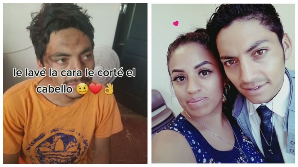 “Están solas porque quieren”: Mexicana ayuda a hombre en situación de calle y se casa con él (FOTOS)