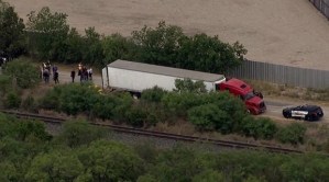 La IMAGEN del conductor del camión con migrantes muertos tomada por una cámara de seguridad en Texas
