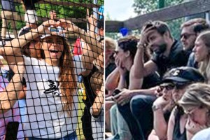 La incómoda escena entre Piqué y Shakira: fueron a ver un torneo de béisbol de su hijo y se sentaron separados