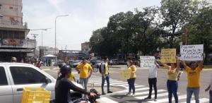 Activistas de Barinas protestaron en contra del régimen de Maduro por el bajo salario mínimo