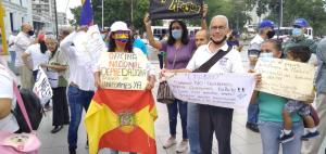 Gremios aragüeños protestaron contra instructivo Onapre que “roba” el salario de los trabajadores