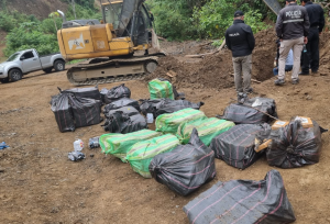 Decomisaron en Ecuador dos toneladas de cocaína vinculadas a carteles de México