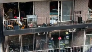 Fallecen cinco personas en un incendio en la ciudad de Buenos Aires (VIDEO)