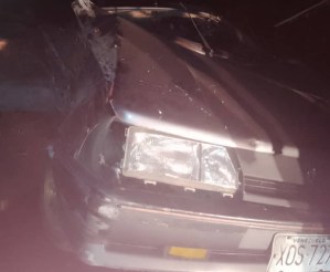 Dos fallecidos y un herido dejó un volcamiento en la carretera Panamericana