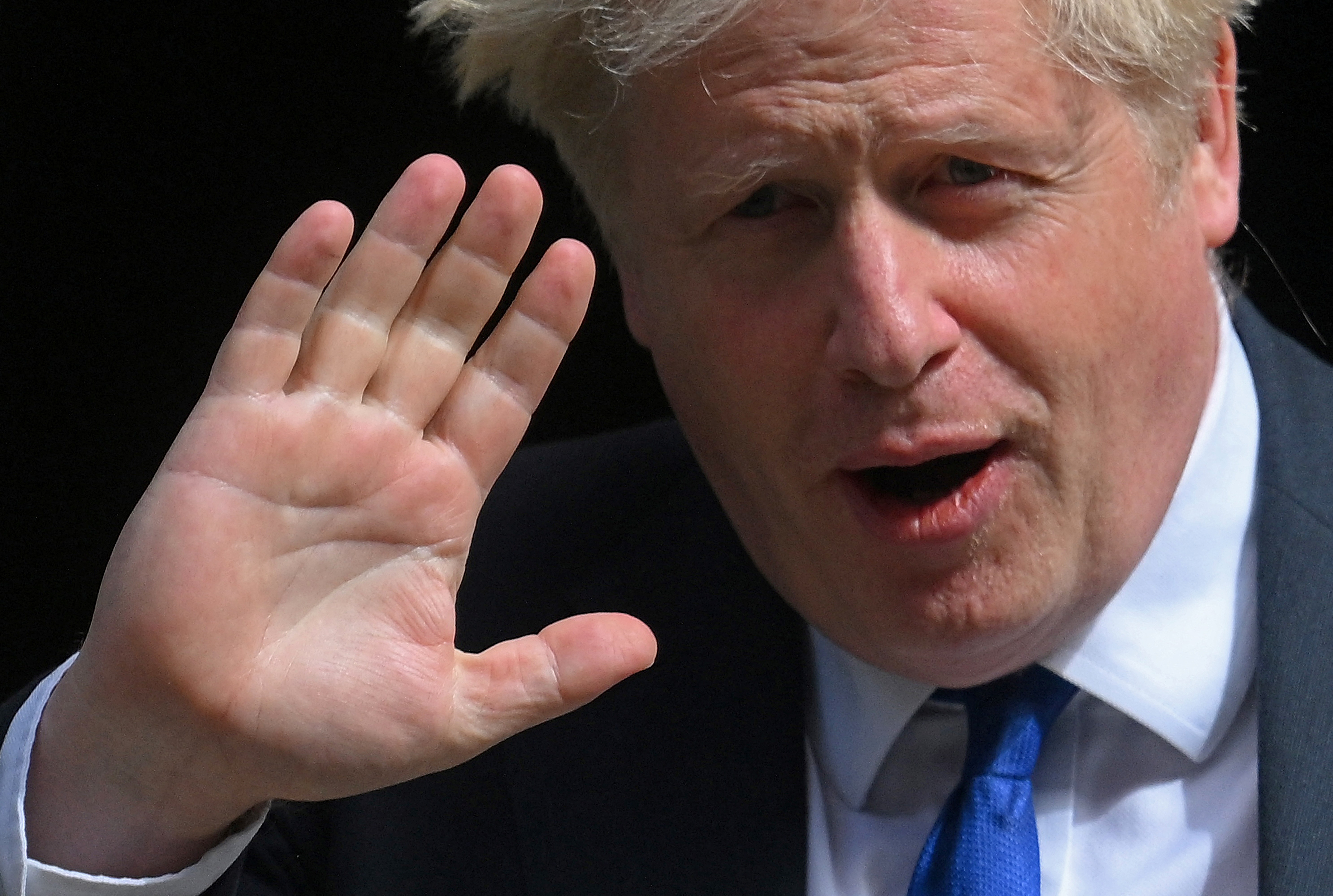Boris Johnson, “determinado” a cumplir con sus últimas semanas de mandato