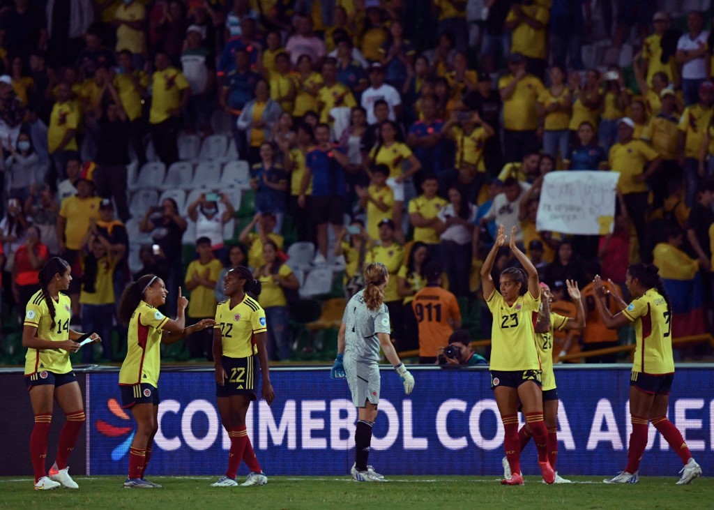 Colombia avanzó con puntaje perfecto a semifinales de la Copa América Femenina