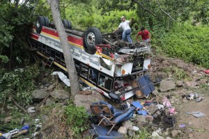 Nicaragua entrega a Venezuela los cuerpos de migrantes fallecidos en accidente de autobús